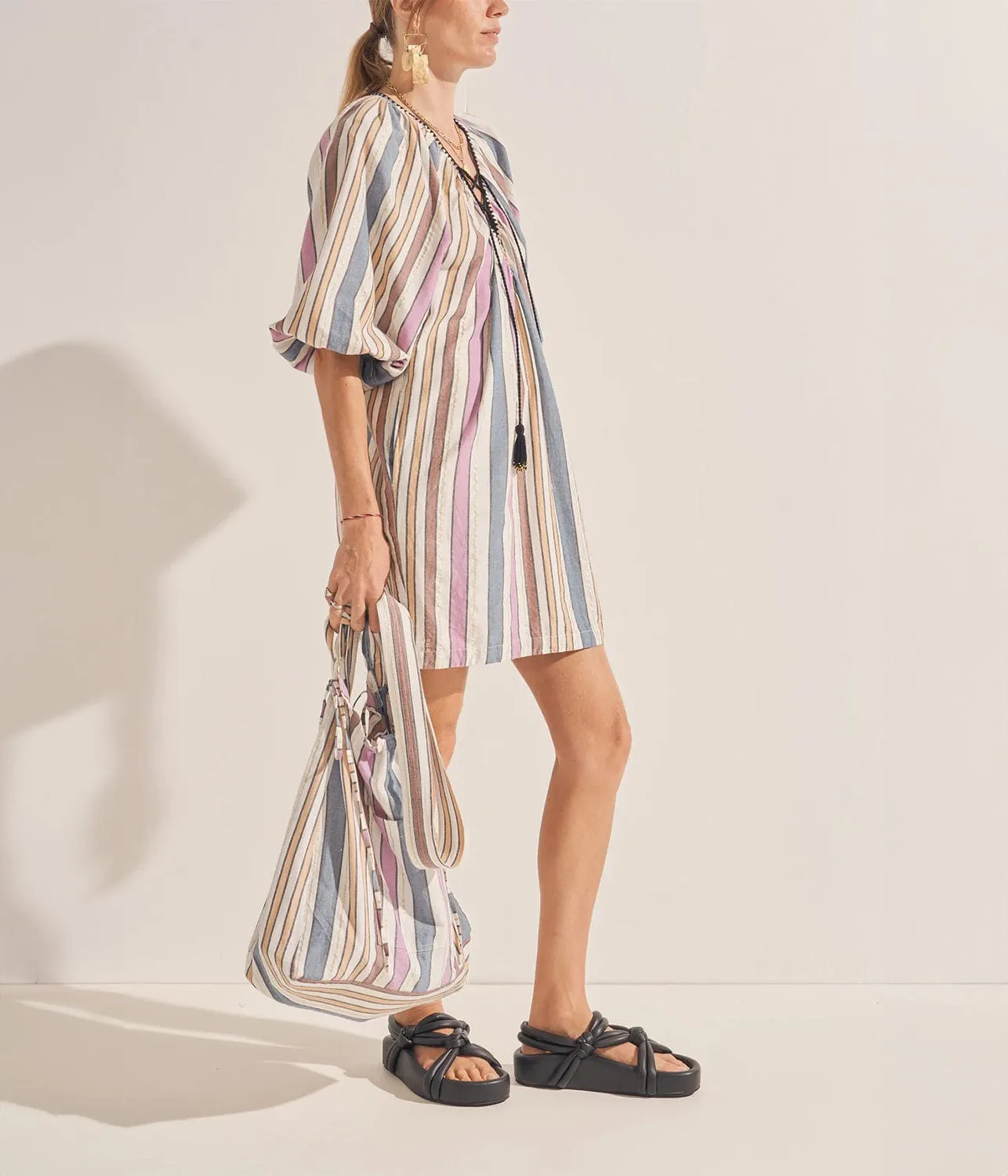 MIDAS DRESS - NAXOS STRIPE