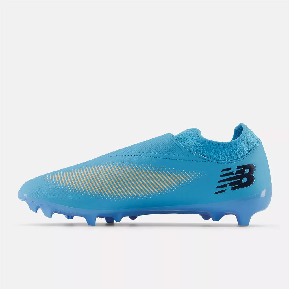 New Balance Furon Dispatch V7  FG Football Boots (Team Sky Blue/Mango)