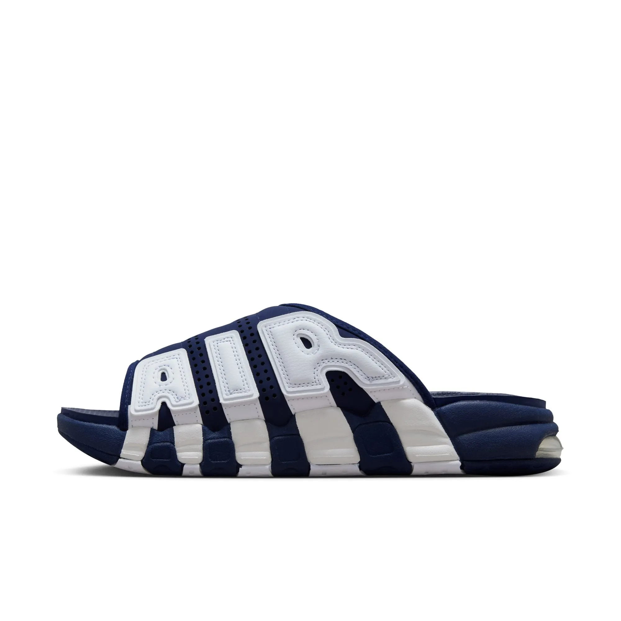 Nike Air More Uptempo Slide NA (Midnight Navy/University Red)