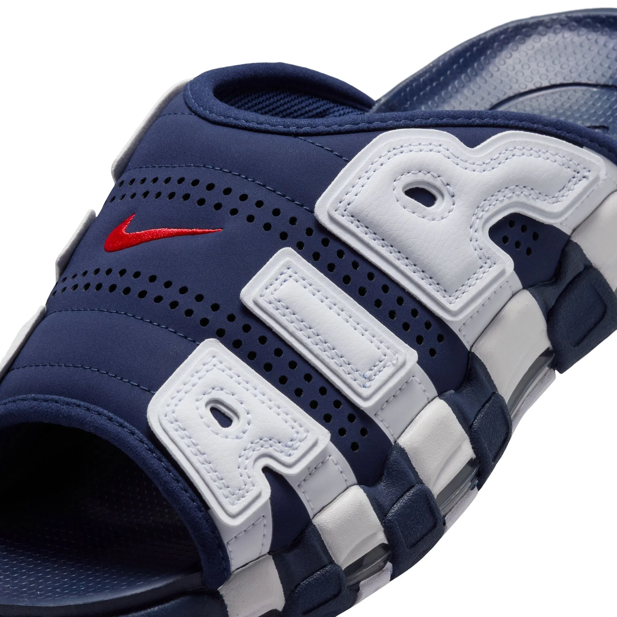 Nike Air More Uptempo Slide NA (Midnight Navy/University Red)