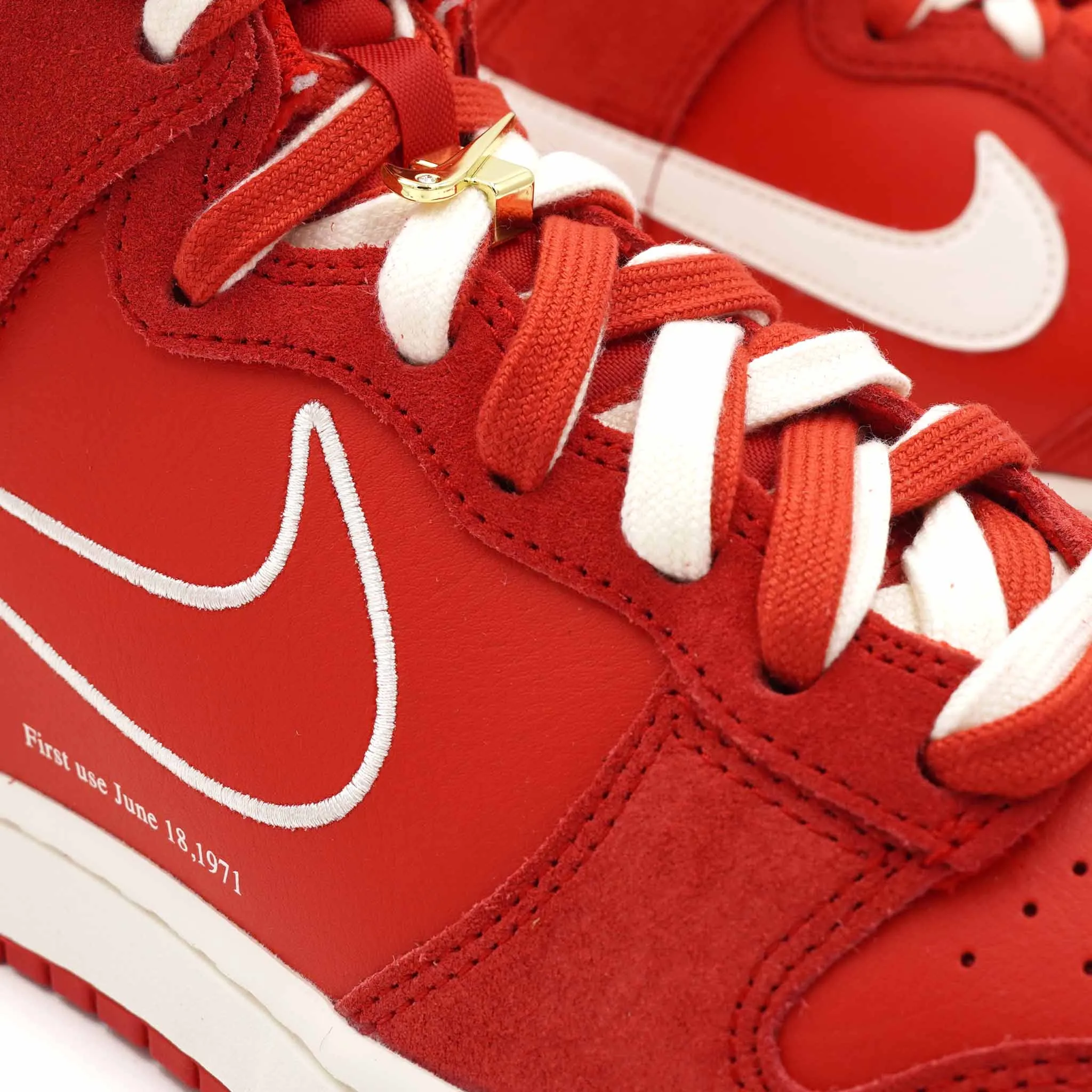 NIKE DUNK HIGH FIRST USE RED 2021