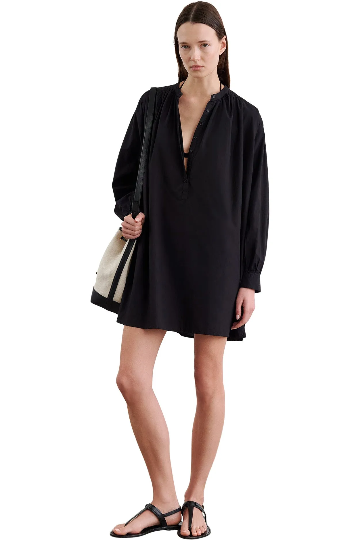 Nili Lotan Najam Dress in Black