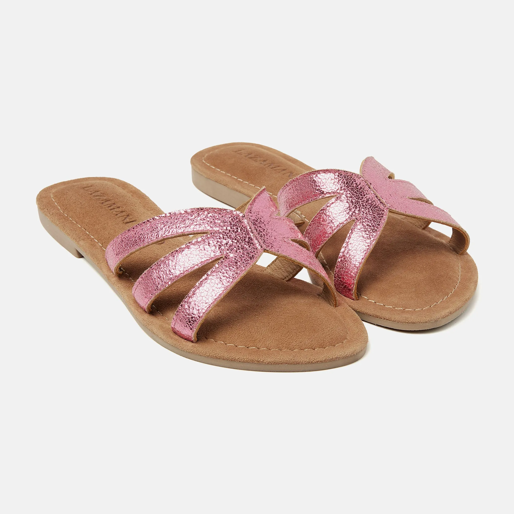 Nina Leren Dames Slippers Pink