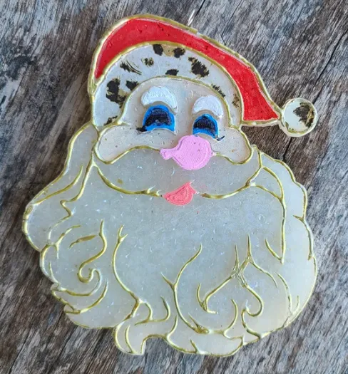 Nostalgic Jolly Santa Car Freshy