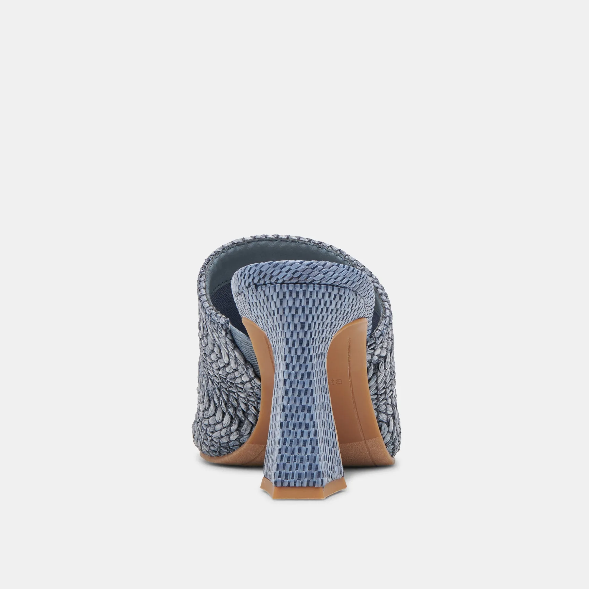 NOVIS HEELS BLUE WOVEN