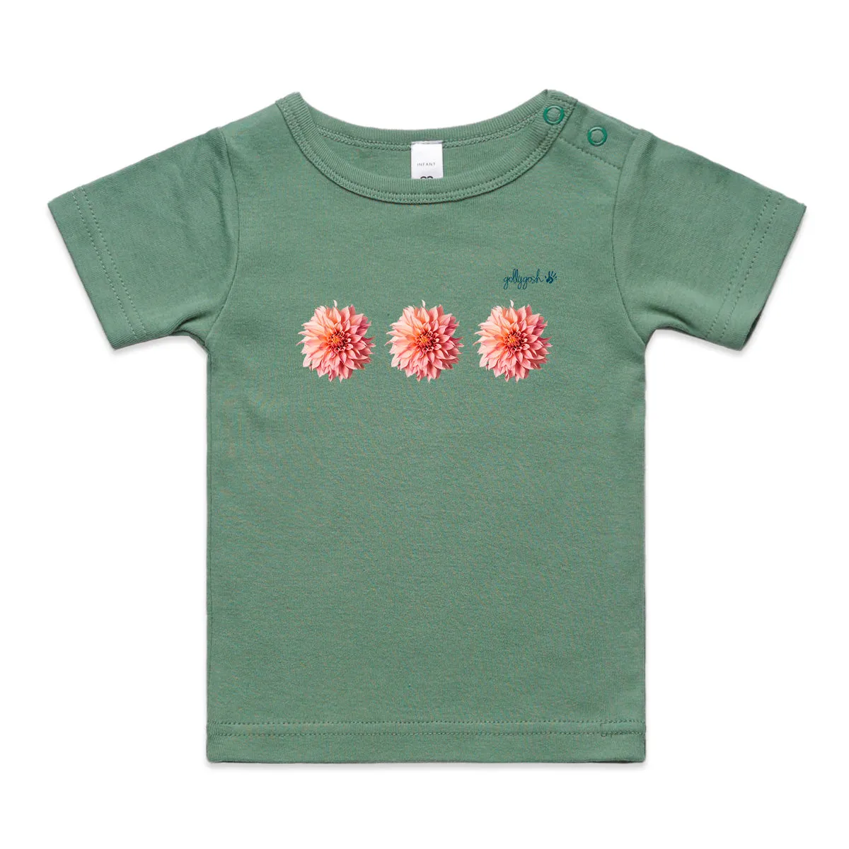 Pink Dahlias - Infant Wee Tee