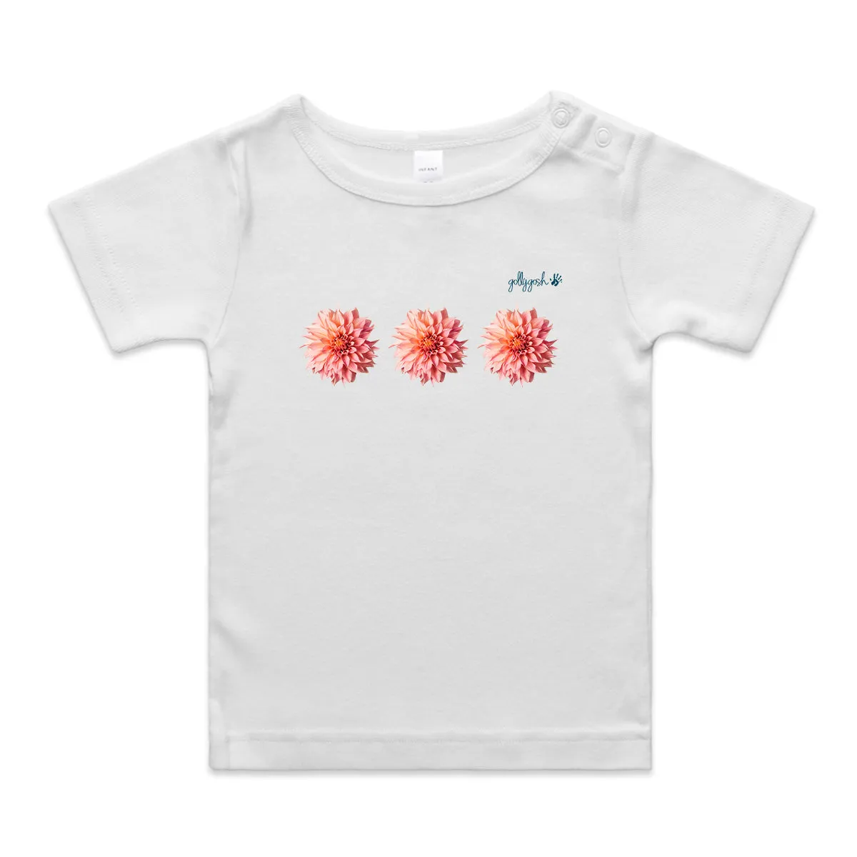 Pink Dahlias - Infant Wee Tee