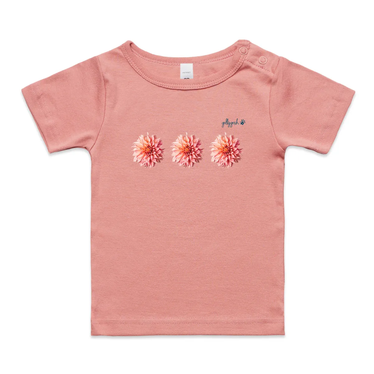 Pink Dahlias - Infant Wee Tee