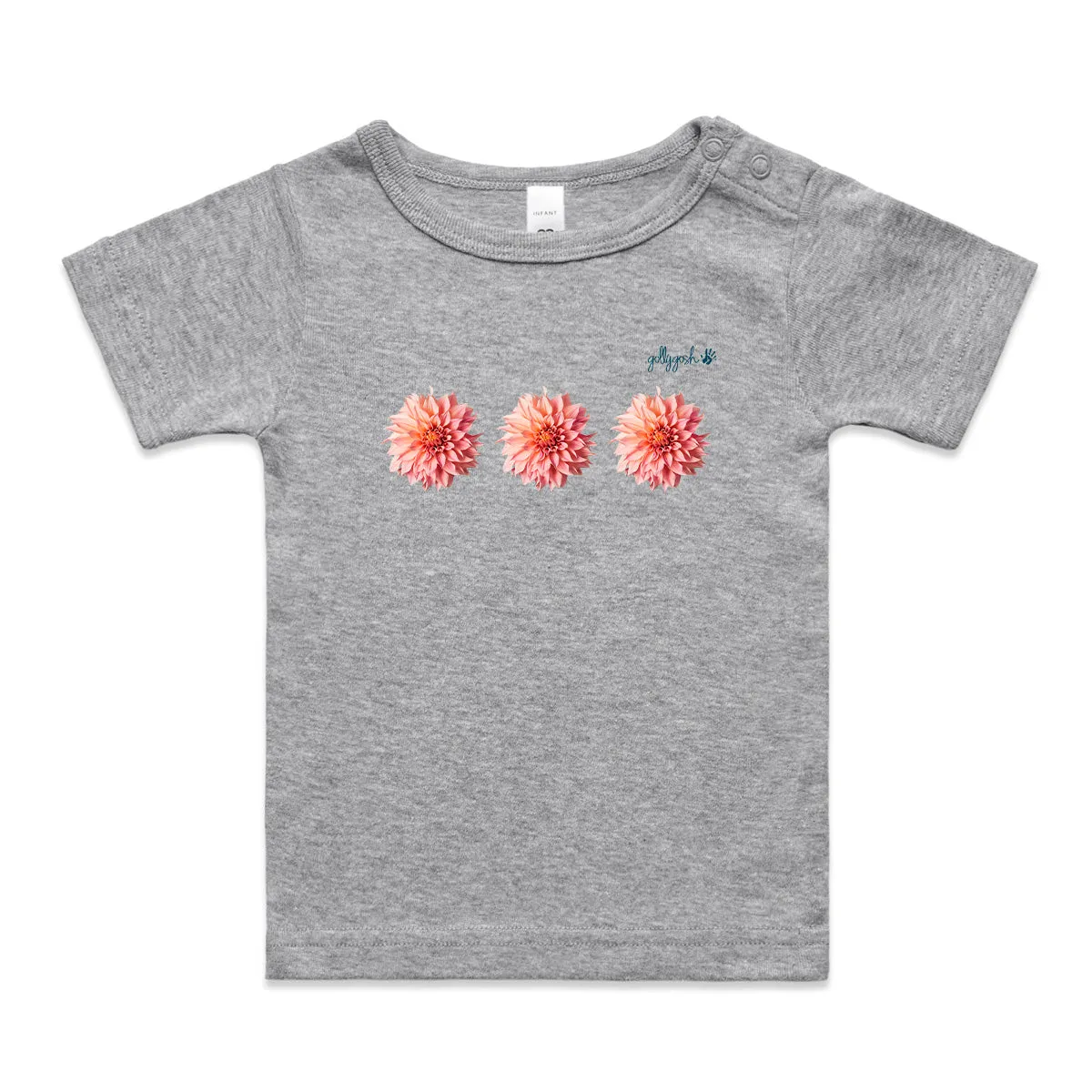 Pink Dahlias - Infant Wee Tee