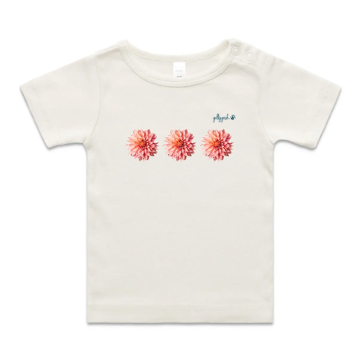 Pink Dahlias - Infant Wee Tee