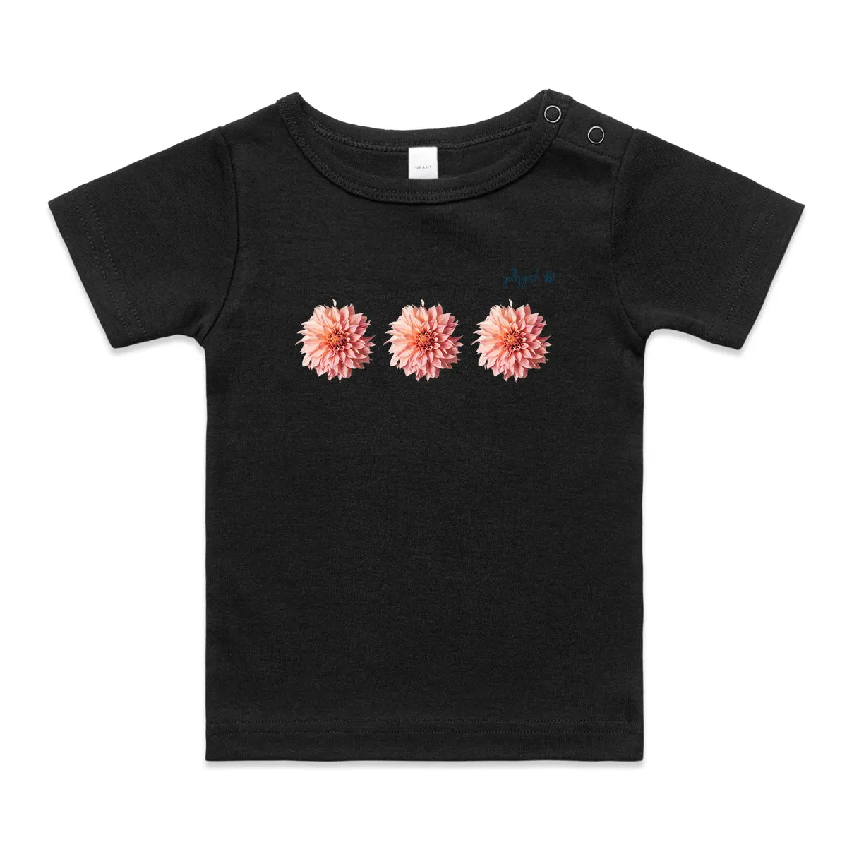 Pink Dahlias - Infant Wee Tee