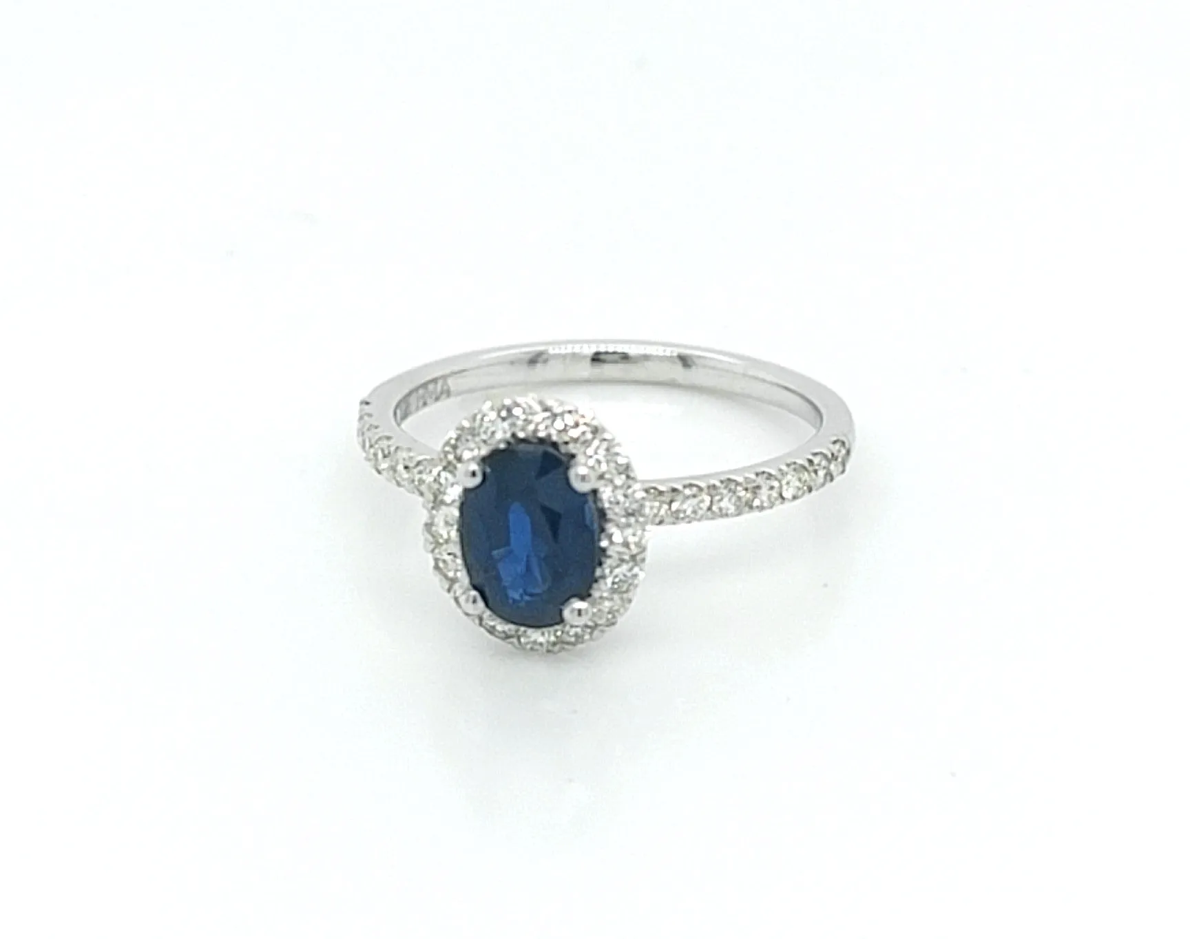 Sapphire and Diamond Ring