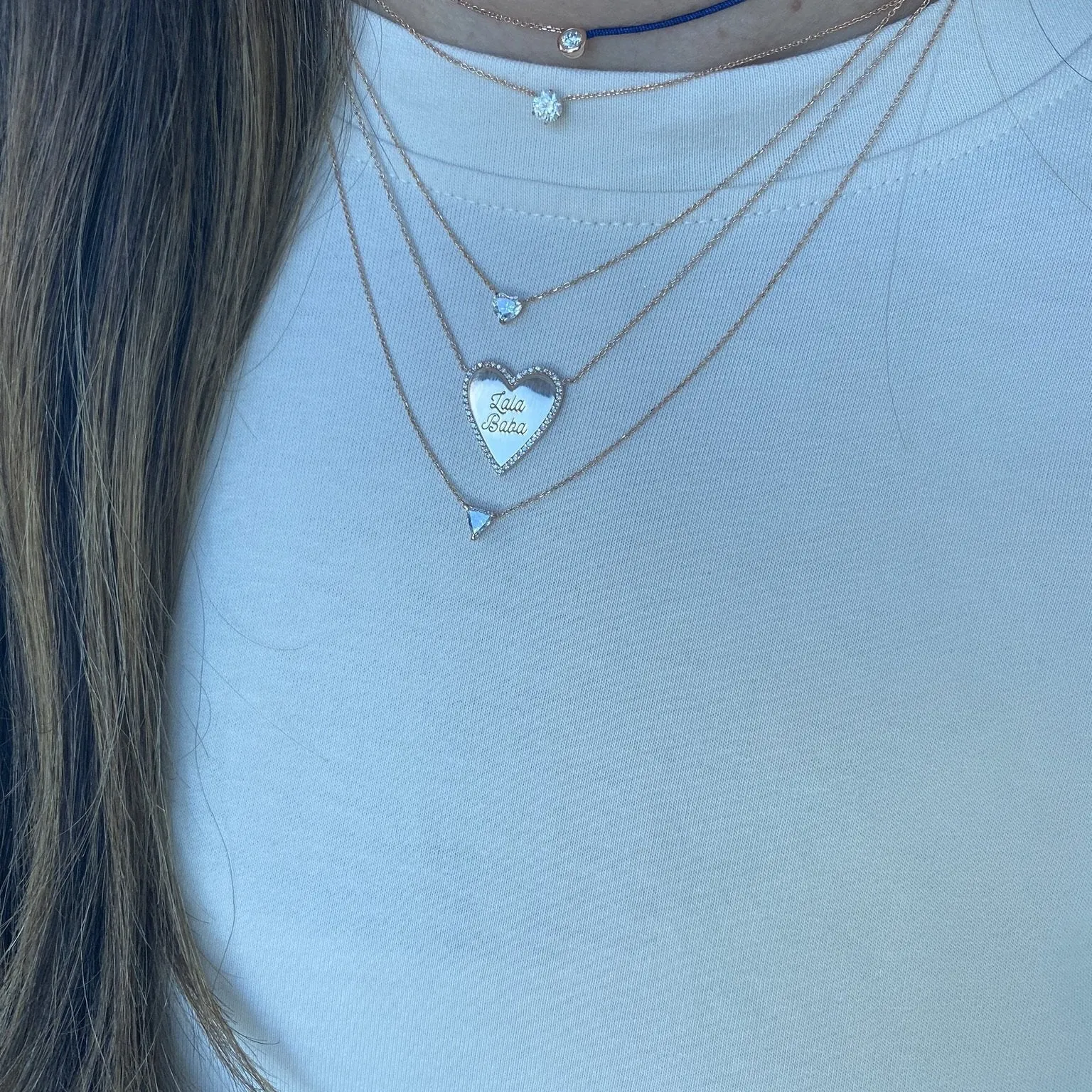 Shirel Heart Diamond Necklace