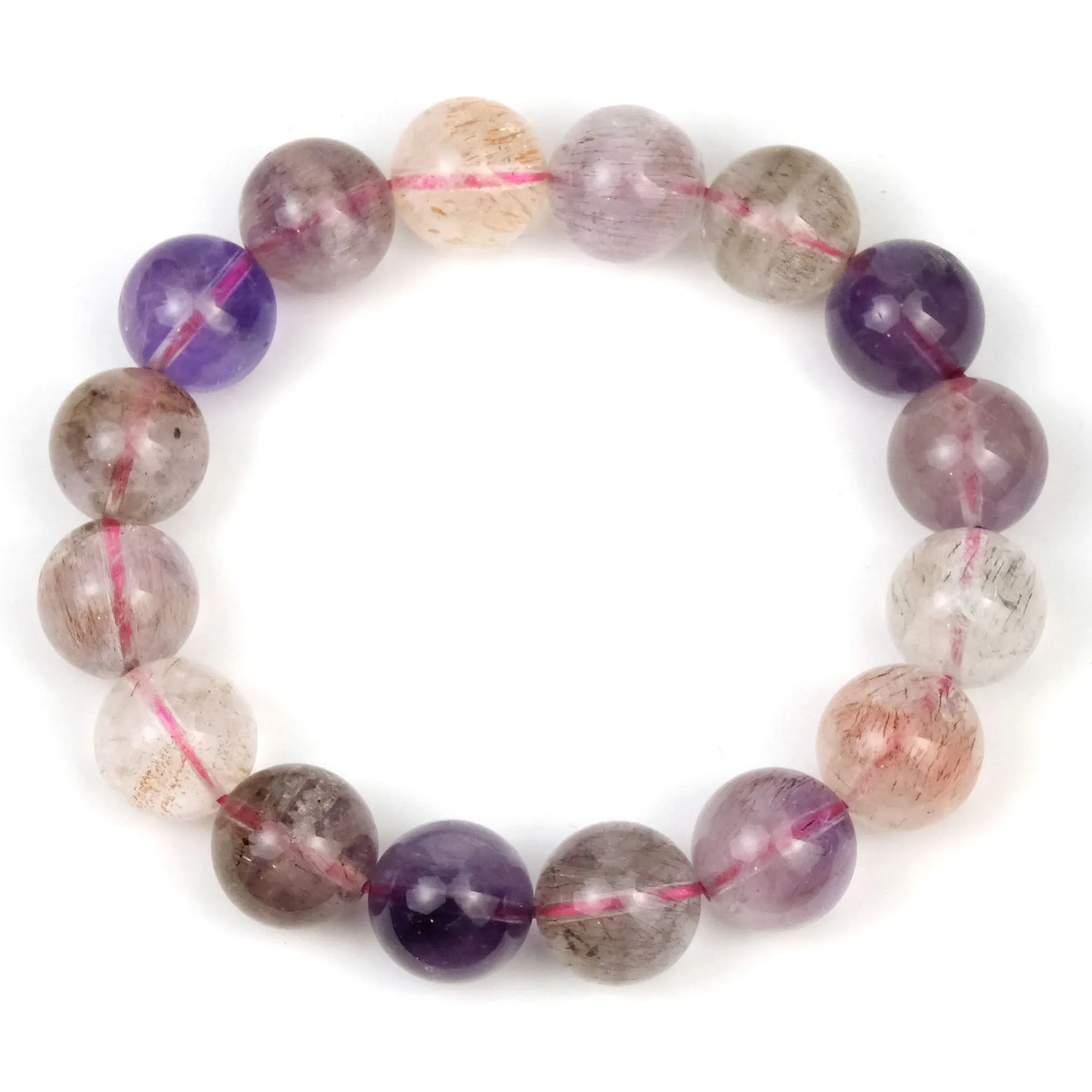 Super 7 Stretch Bracelet 13mm