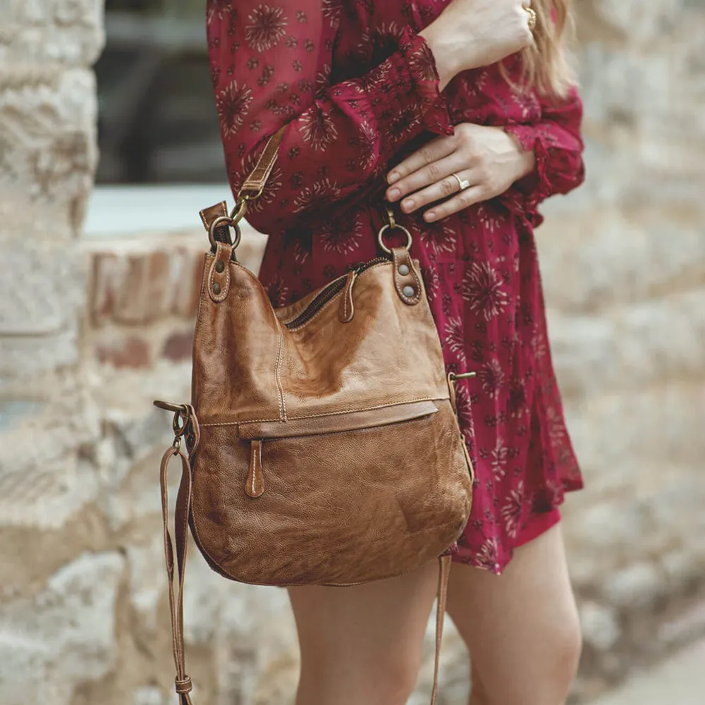 Tahiti Leather Crossbody Bag