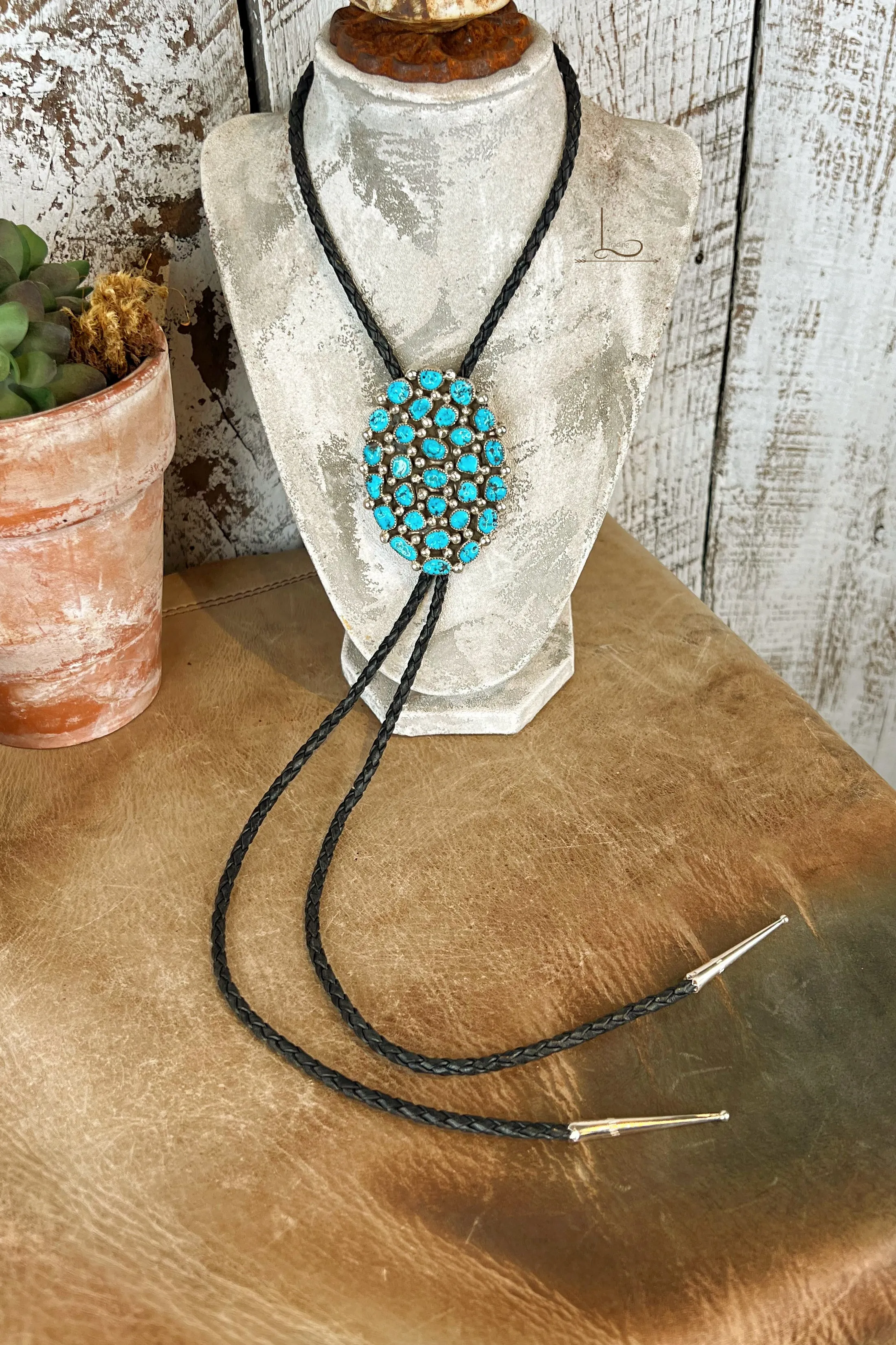 The Kingman Turquoise Bolo