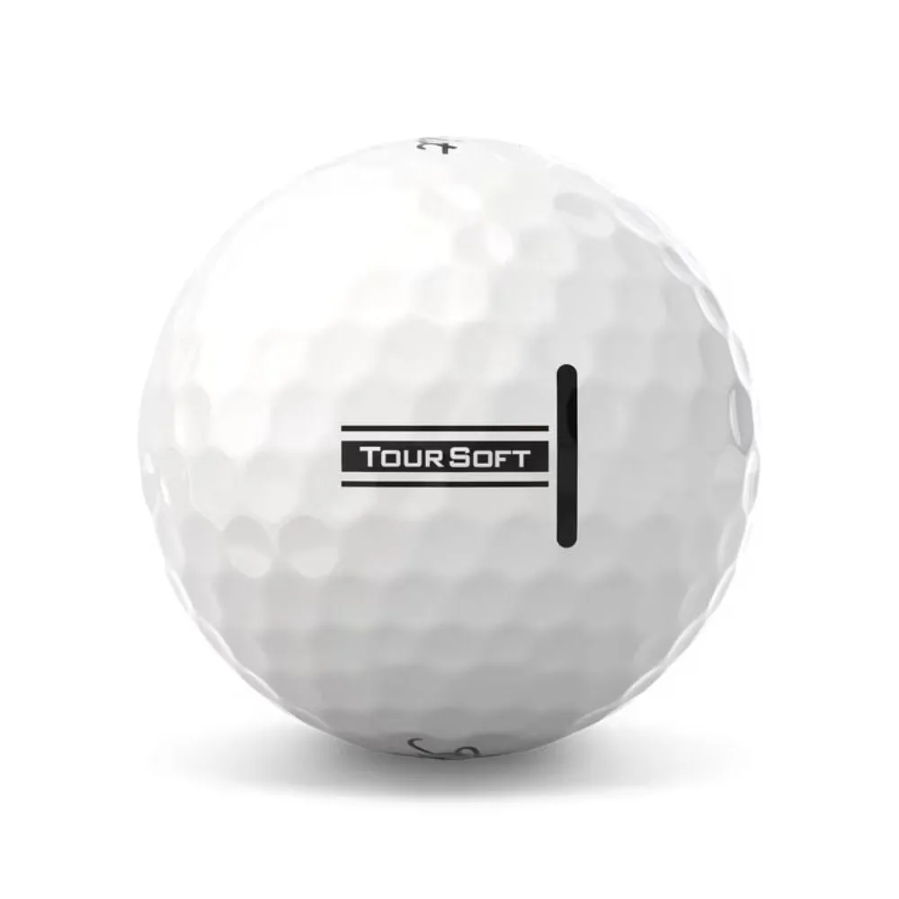 Titleist 2024 Tour Soft White Golf Balls (1 Dozen)