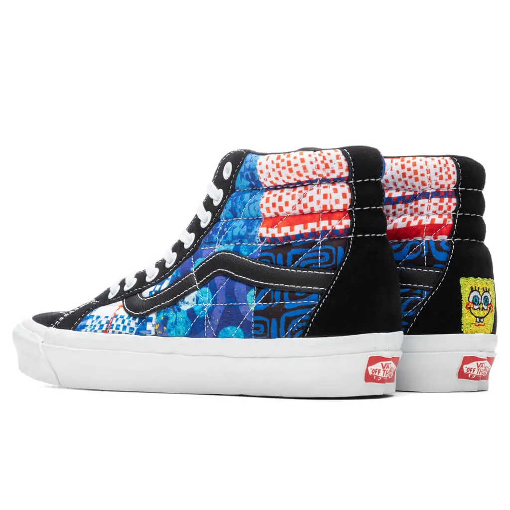 Vans x Sandy Liang x SpongeBob SK8-Hi 38 DX PW - Patchwork