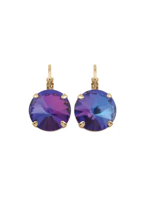 Violet Blue Rivoli Drops