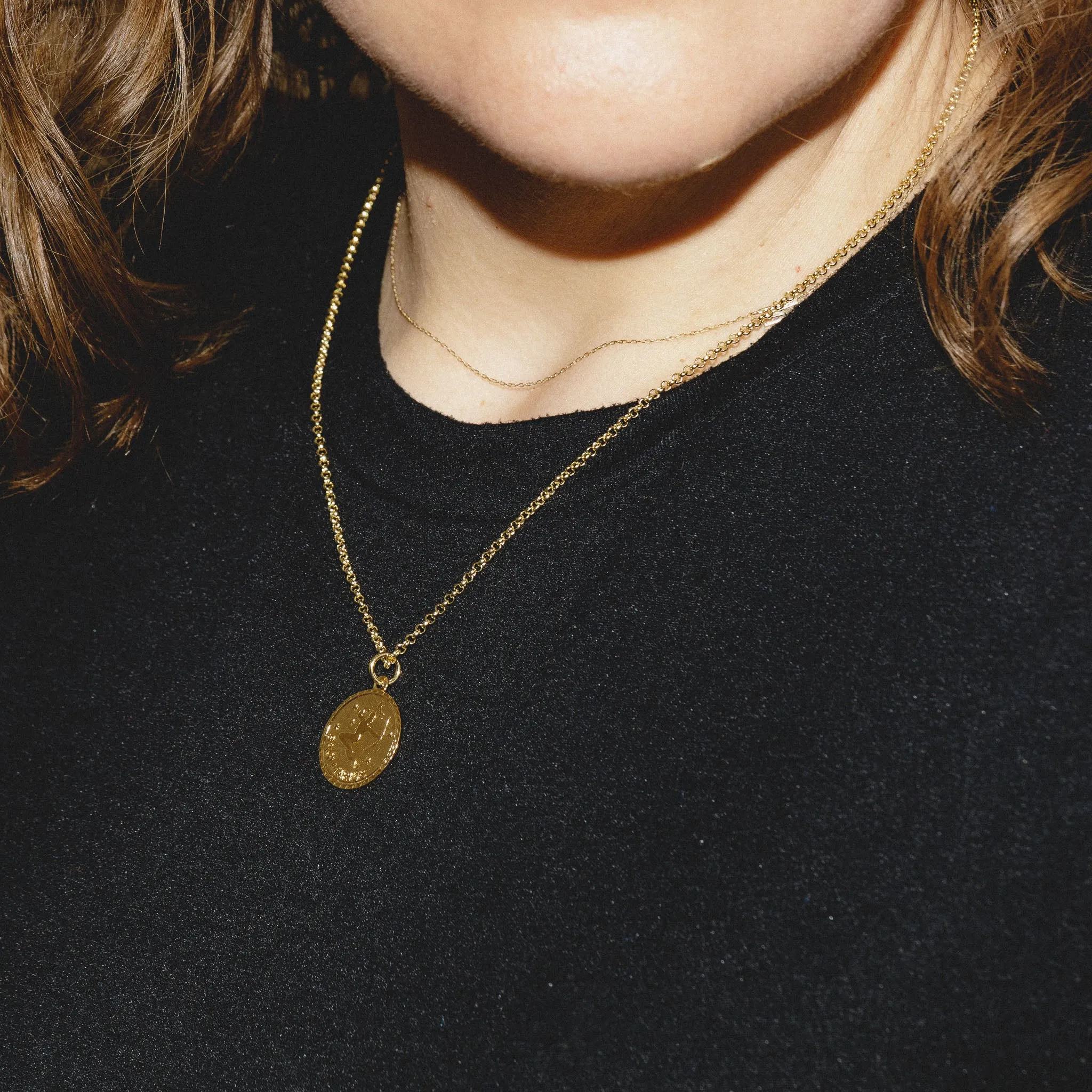 Zodiac Coin Necklace