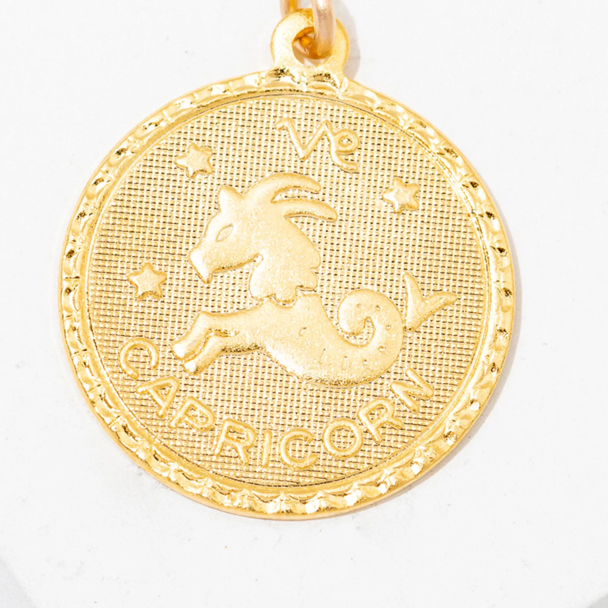 Zodiac Coin Necklace