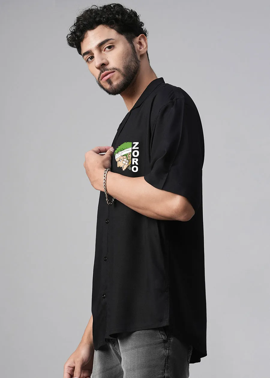 Zoro Mens Fluidic Oversized Shirt